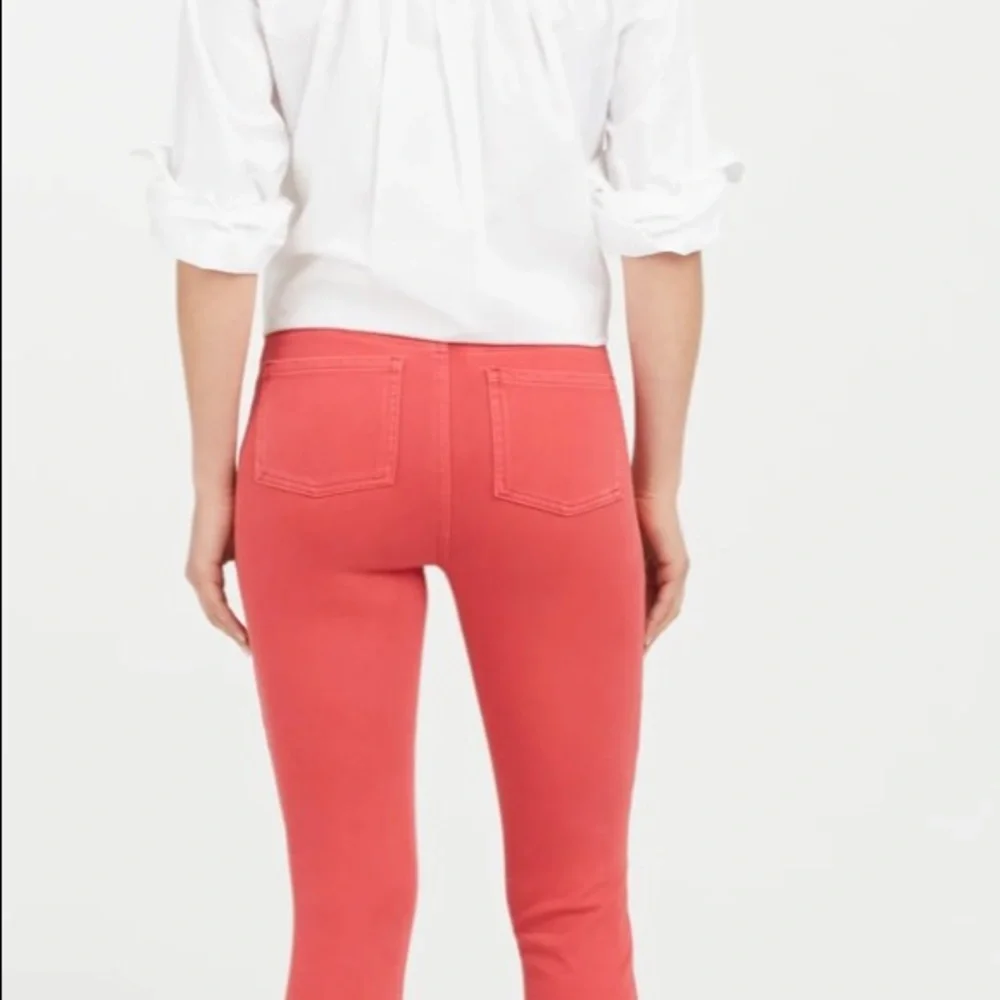 New with tags SPANX JEAN-ISH ANKLE LEGGINGS with Built in Slimming panel. SZ LG - Picture 4 of 14